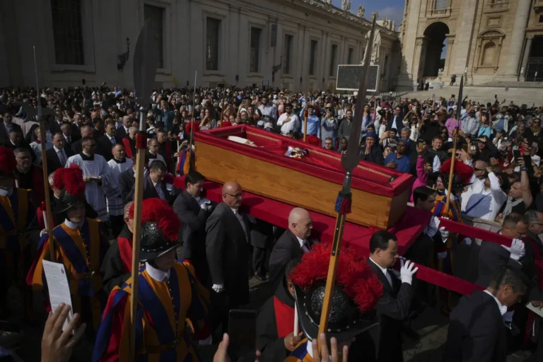 Catholics Begin Paying Final Respects to Pope Francis as Thousands Gather for Public Viewing at the Vatican