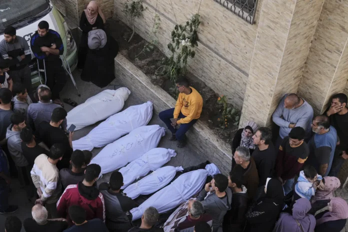 Israeli strike on a school in Gaza kills at least 27 people, Palestinian health officials say
