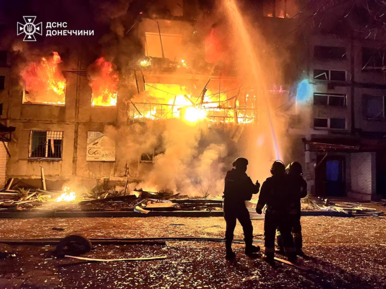 Russian Missile Attack on Kyiv Kills at Least Eight, Injures Dozens in Deadliest Strike of 2025