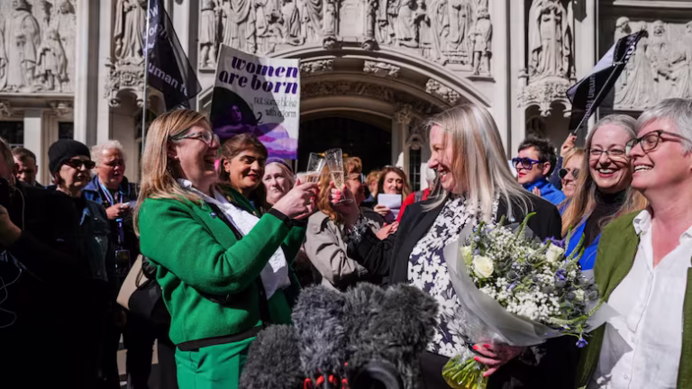 UK Supreme Court Rules ‘Woman’ in Equality Law Refers to Biological Sex Only