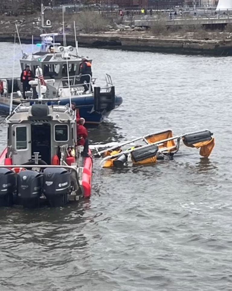 6 Dead After Helicopter Crash in Hudson River, New York City, Officials Confirm