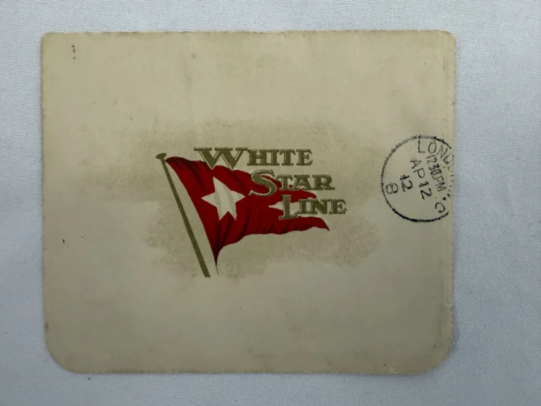 Rare Titanic Letter Written Onboard Before Sinking Sells for Nearly $400,000 at Auction-AP