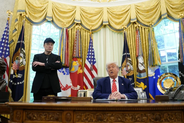 Elon Musk Reveals Black Eye Was Playful Injury from Son During White House Farewell with Trump