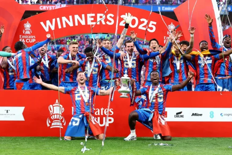 Crystal Palace Stuns Man City 1-0 in FA Cup Final, Wins First Major Trophy in Club History