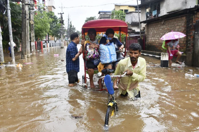 India’s monsoon floods kill at least 22 people in the country’s northeast