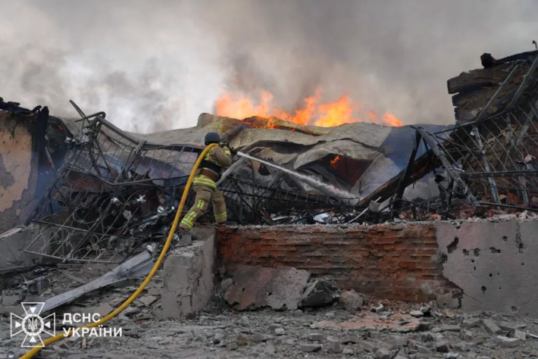 Putin Launches Massive Drone Attack on Ukraine Just Hours After Proposing Peace Talks