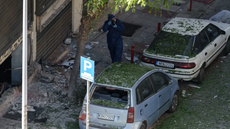 Woman Killed by Her Premature Bomb Explosion Outside Bank in Northern Greece
