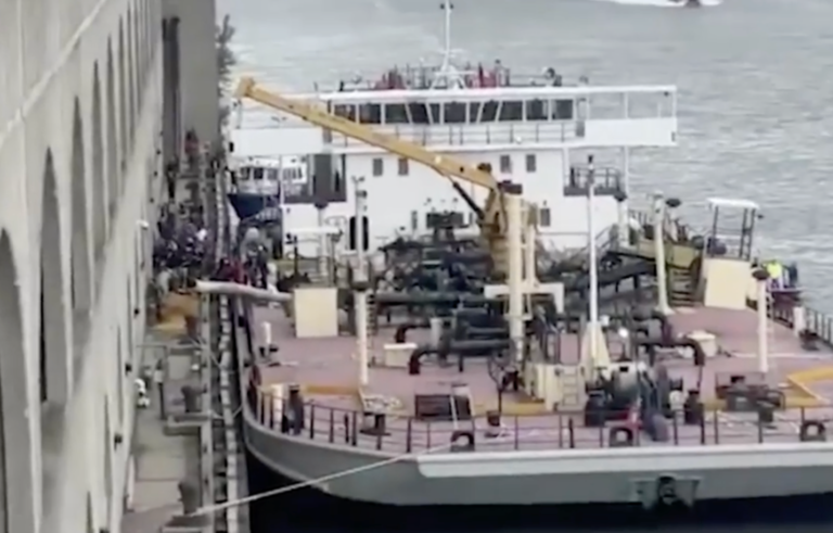 One Dead, Two Injured After Explosion Aboard Sewage Barge on Hudson River During NYC Fleet Week