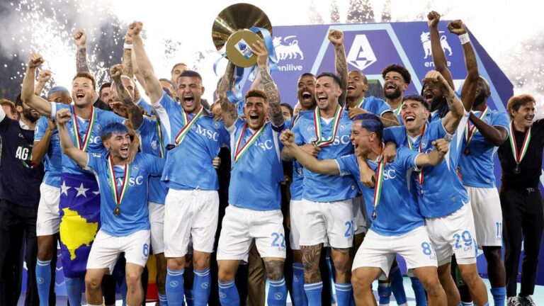  Napoli Clinch Serie A Title with Commanding Win Over Cagliari