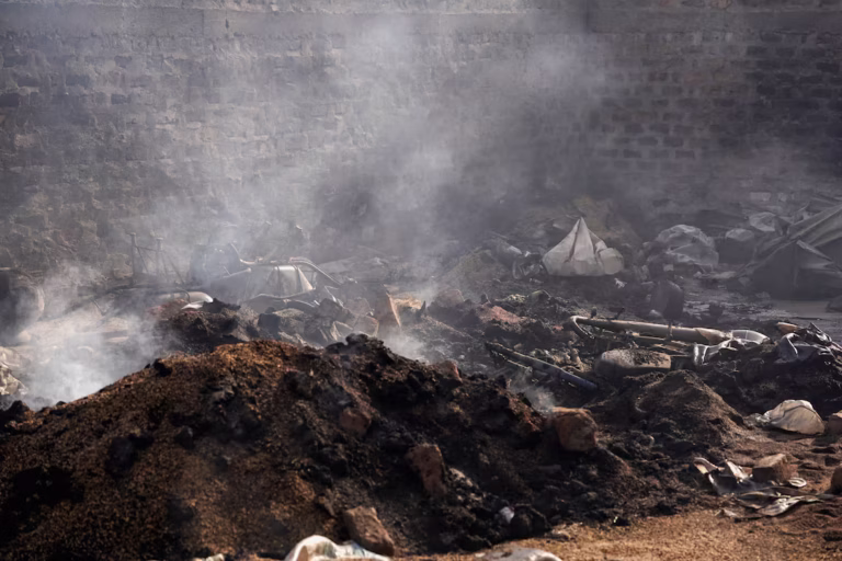 Charred Bodies and Grief-Striken Survivors After Gunmen Kill Over 180 in Central Nigeria