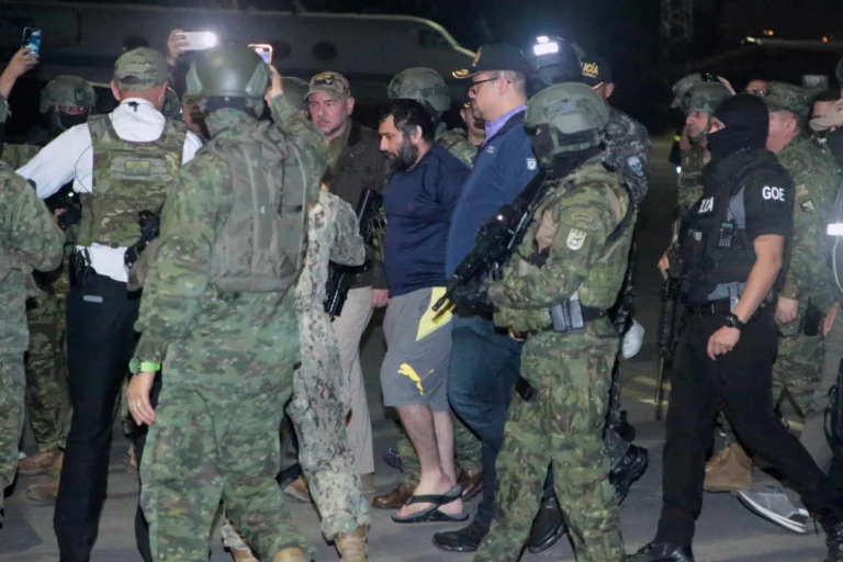Ecuador Recaptures Fugitive Drug Kingpin Wanted by U.S. Over Cocaine Trafficking