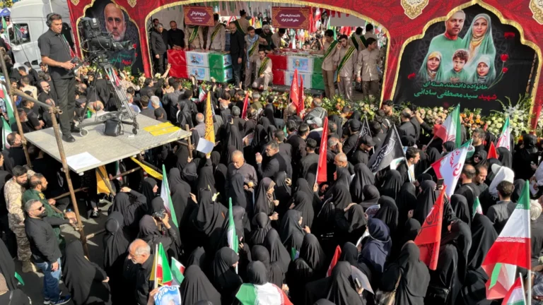Iran Holds State Funeral for Dozens of Military Leaders and Scientists Killed in Conflict with Israel