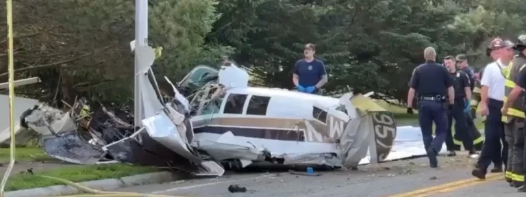 Light Plane Crashes Near Boston, Killing One and Critically Injuring Another as Federal Investigation Begins