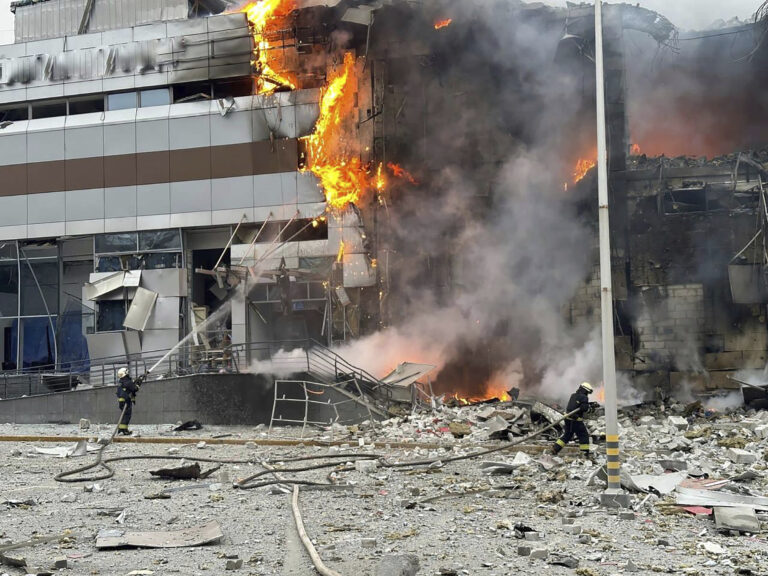 Russia Launches Massive Aerial Assault on Kyiv and Odesa, Strikes Maternity Ward and Cultural Landmark