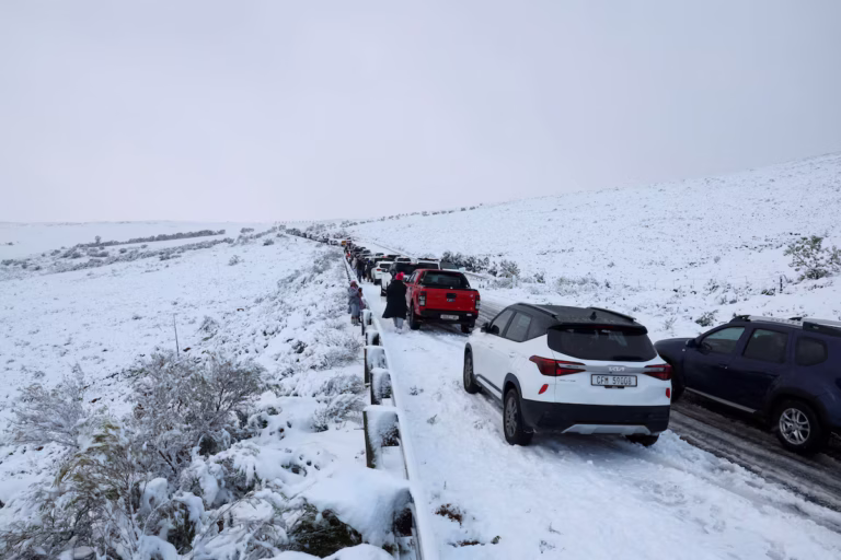 Severe Cold Front Brings Snow, Fatal Crash and Widespread Power Outages Across South Africa