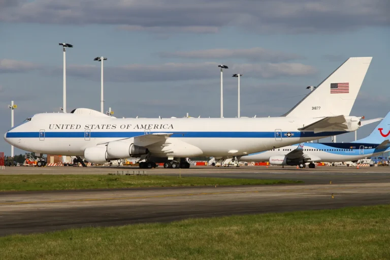 Trump’s Nuclear-Hardened ‘Doomsday Plane’ Lands Near Washington as Iran Strike Speculation Grows