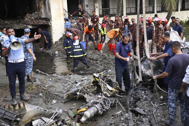 19 Dead After Military Jet Crashed Into College in Bangladesh