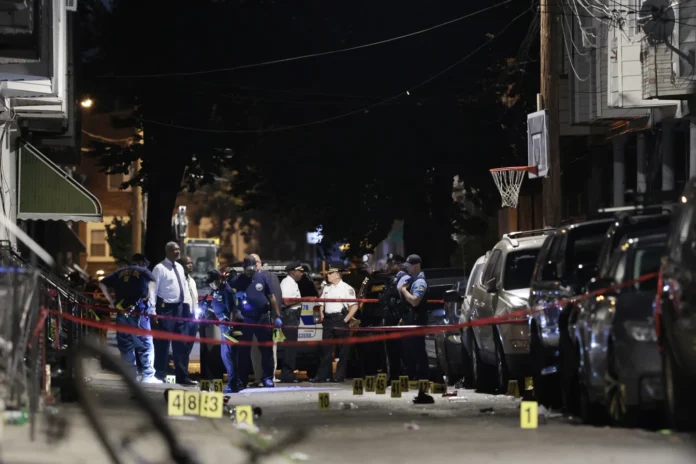 3 dead, 10 injured in South Philadelphia shooting and a person is in custody, police say