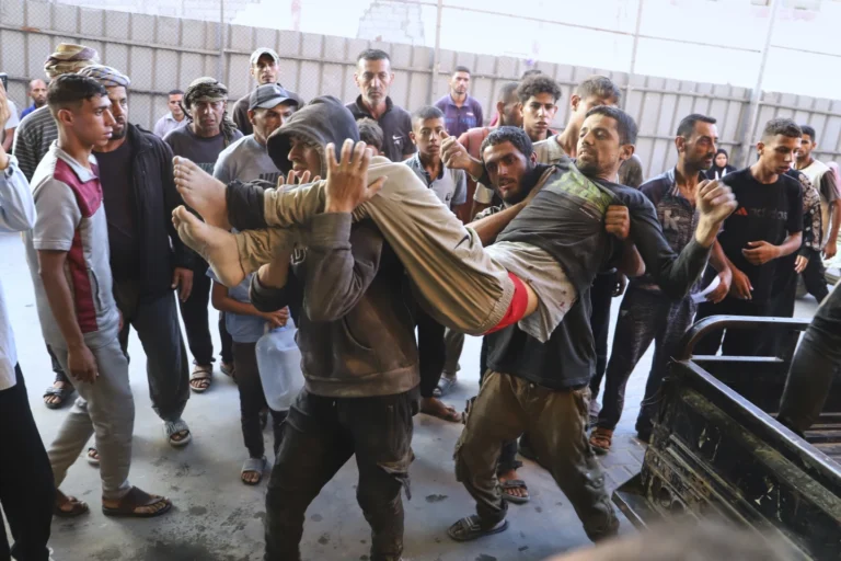 Israeli Gunfire Kills 32 Palestinians at U.S.-Linked Gaza Aid Sites, Health Officials Say
