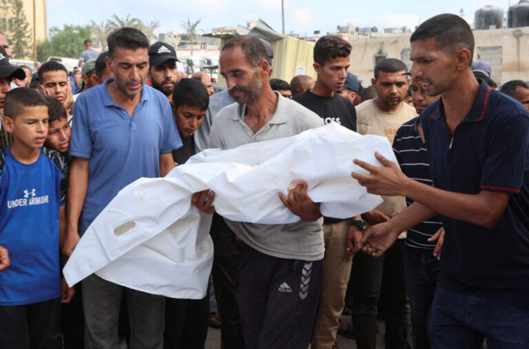 At Least 59 Dead in Gaza After Israeli Fire Near Aid Center and Strikes Across the Strip