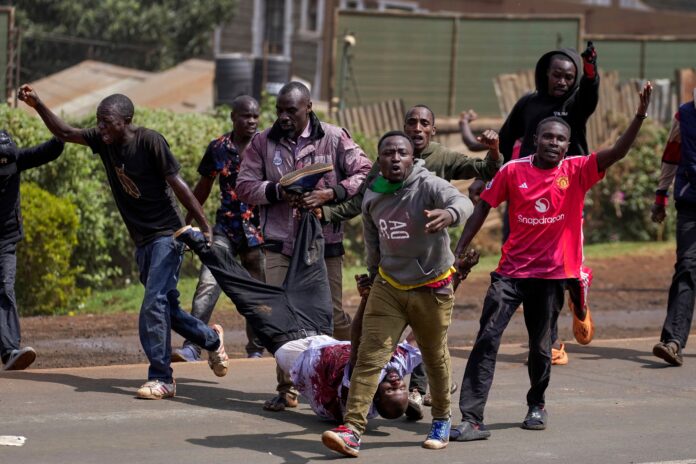Eleven killed after Kenya police shoot at antigovernment protesters