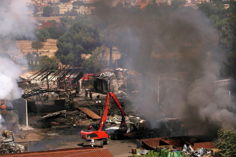 Gas Station Explosion in Rome Injures 25, Including First Responders and Residents