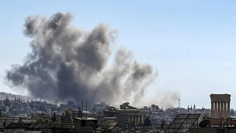 Israel Launches Intense Airstrikes Across Lebanon, Including Bekaa Valley and Baalbek