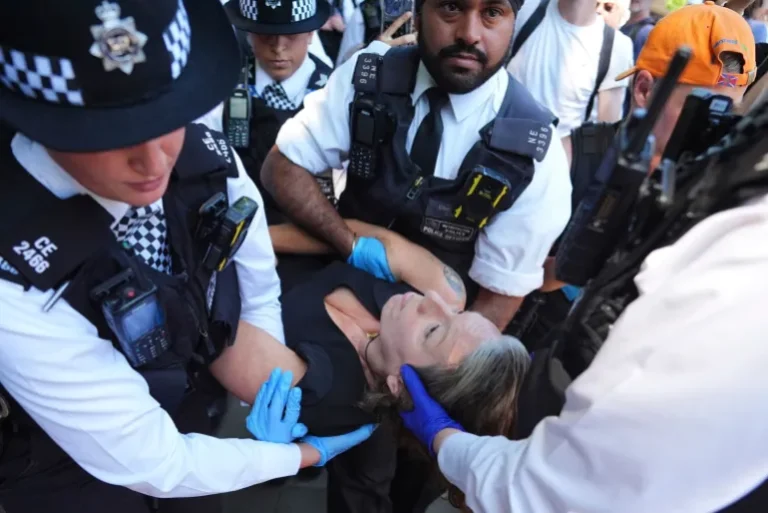 Over 100 Arrested Across UK in Protests Against Palestine Action Terrorism Ban