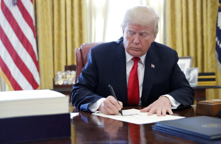 Trump Signs Sweeping Tax Cut and Spending Package Into Law During July Fourth Ceremony