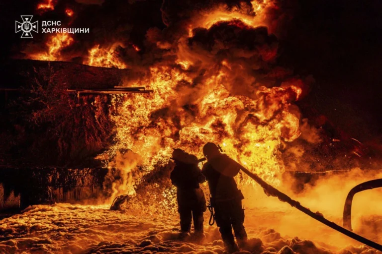 Ukraine Strikes Russian Air Base as Moscow Launches Massive Drone Barrage
