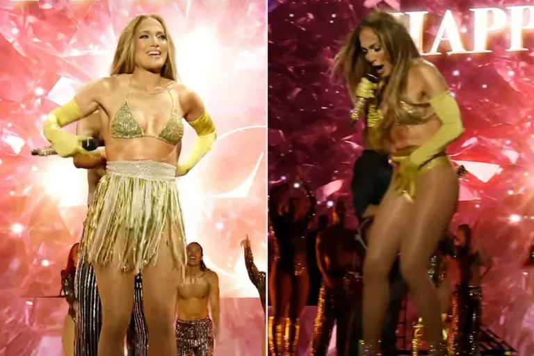 Jennifer Lopez Suffers Wardrobe Malfunction on Stage in Warsaw, Recovers with Humor and Style