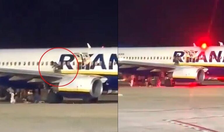 Brits Suffer Broken Bones After Ryanair Passengers Flee Plane in Panic Over False Fire Alarm