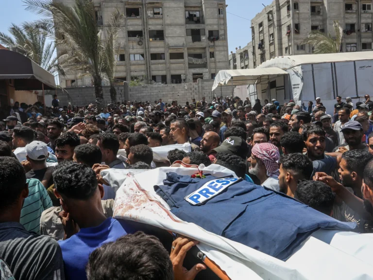 At Least 20 Dead as Israeli Strikes Hit Gaza Hospital Twice