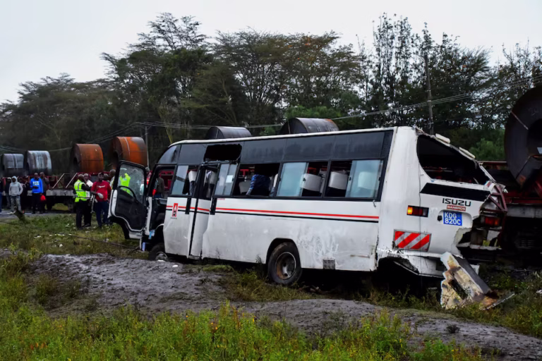 8 People Die as Train Slams Into Kenya Pipeline Company Bus in Naivasha