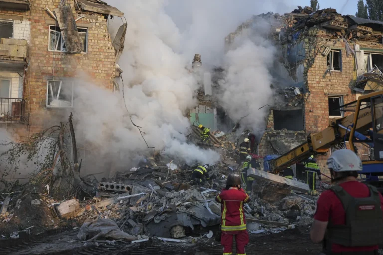 Hundreds of Russian Drones and Missiles Attack Kyiv: 12 Killed, 48 Injured in Rare Strike on City Center