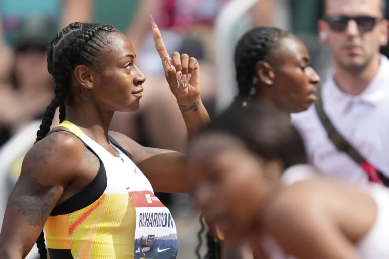 Sprinter Sha’Carri Richardson Arrested on Domestic Violence Charge at Washington Airport-AP