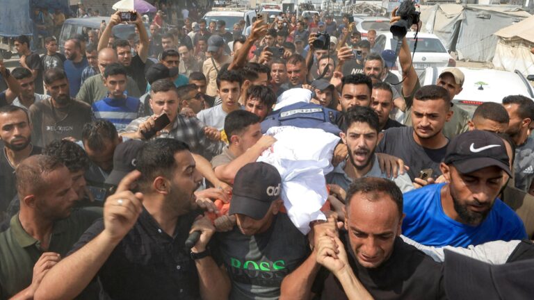 Funeral Held for Five Al Jazeera Journalists Killed in Israeli Airstrike in Gaza