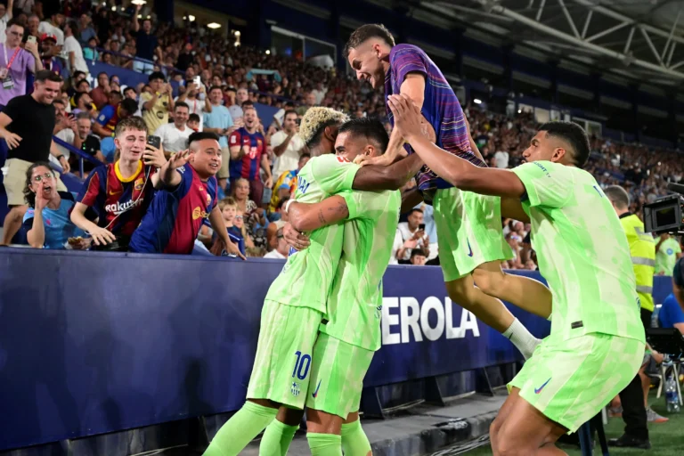 Barcelona Tops La Liga Table After Dramatic Comeback Win Over Levante