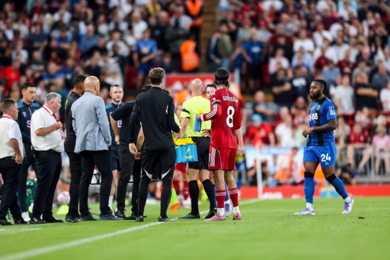 Man Arrested After Alleged Racist Abuse Halts Premier League Opener at Anfield