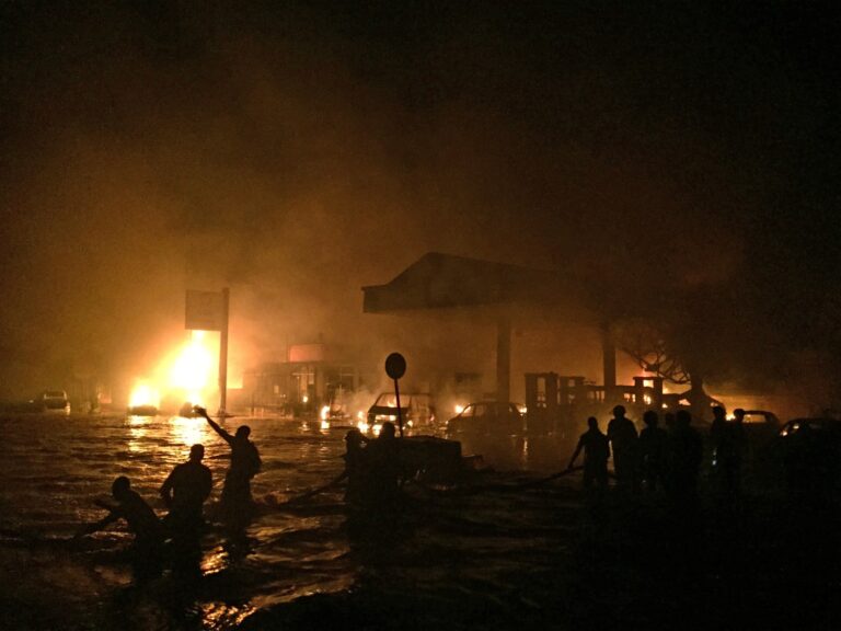 Fire Outbreak Disrupts Water Supply Across Northeastern Accra, Ghana