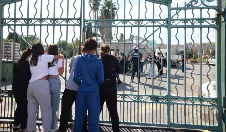 Man arrested after stabbing teacher and student at school in France