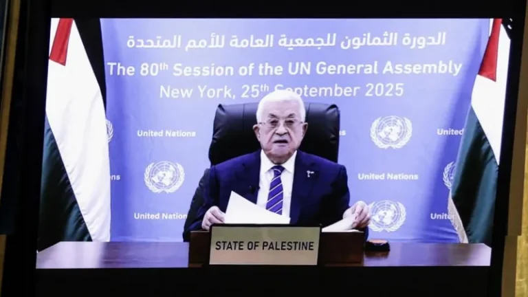 Palestinian president says ready to work with Trump for two-state peace plan