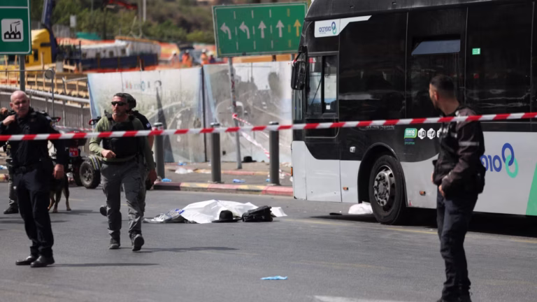 5 killed, several wounded in suspected terrorist shooting near Jerusalem bus stop