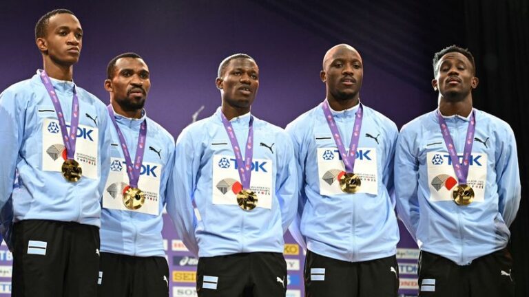 Botswana declares public holiday after historic gold at World Championships