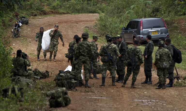 Hundreds abduct 45 soldiers in rebel-influenced region of Colombia, army says-AP