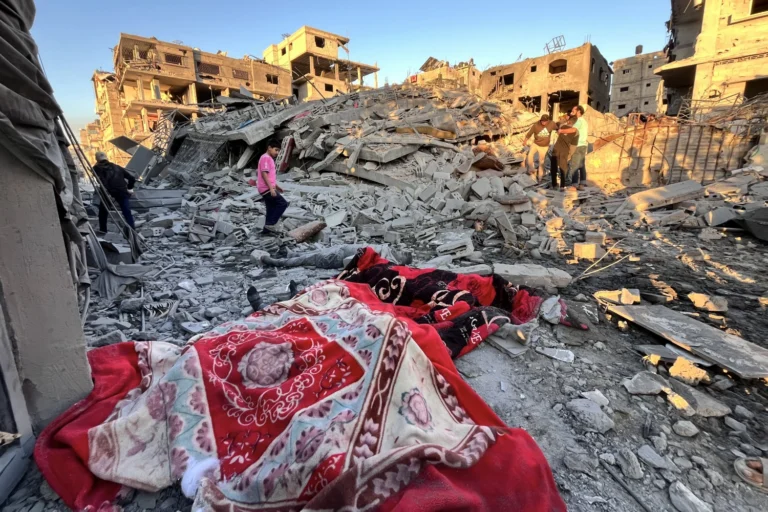 Israel kills 34 in Gaza strikes as UN prepares to debate Palestinian statehood