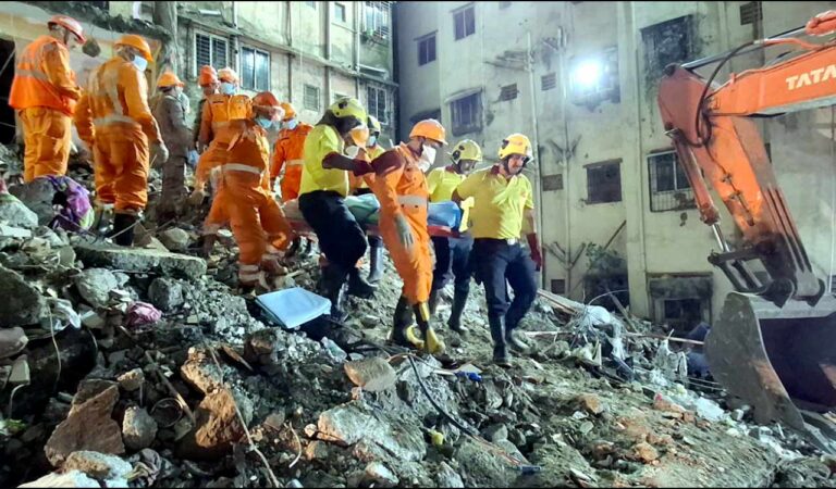 3 dead and dozens feared still trapped after school building collapses