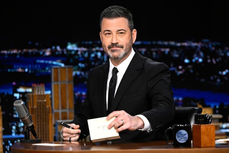 Emotional Jimmy Kimmel says return was to clarify, not joke about Kirk killing