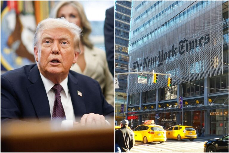 Judge throws out Trump’s $15 billion lawsuit against New York Times, citing improper content