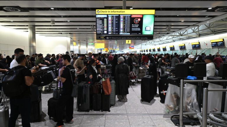 UK police arrest man after cyberattack disrupts major European airports